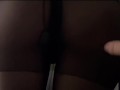 She likes to record herself before he fucks her in full stockings. (Anal at the end)