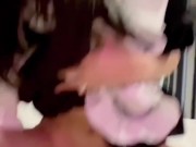 メイド服着た女の子にご奉仕してもらったあとのご褒美中出しがエロすぎる♡  手コキ/japanese/hentai/Asian/フェラ/コスプレ/中出し/巨根/巨尻