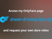 I was dared to blow a guy in a store dressing room.