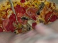 PIZZA-CUM ON FOOD-KINKY FETISH FEMALE MASTURBATION-BEST TEEN AMATEUR-ARABIAN SNOWWHITE-LOS ANGELES G