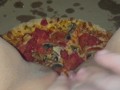 PIZZA-KINKY FETISH FEMALE MASTURBATION-CUM ON FOOD-BEST TEEN AMATEUR-ARABIAN SNOWWHITE-LOS ANGELES G