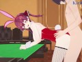 Houshou Marine (Bunny Girl) and I have intense sex in the casino. - Hololive VTuber Hentai