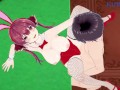 Houshou Marine (Bunny Girl) and I have intense sex in the casino. - Hololive VTuber Hentai