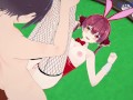 Houshou Marine (Bunny Girl) and I have intense sex in the casino. - Hololive VTuber Hentai