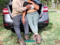Romantic Love Making in Outdoor - Public Park Romance & Steamy Car Trunk Softcore Sex