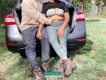 Romantic Love Making in Outdoor - Public Park Romance & Steamy Car Trunk Softcore Sex