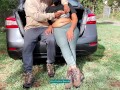 Romantic Love Making in Outdoor - Public Park Romance & Steamy Car Trunk Softcore Sex