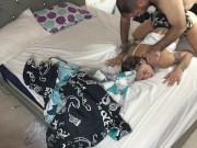 I fuck my hot friend on all fours at her boyfriend's house