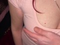 POV Downblouse Blowjob