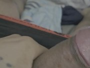 Playing with my cock