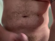 Bodybuilder Pumps Multiple Loads From His Big Dick