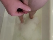 Playing in the bath see full face content on my OF billabongbigboy