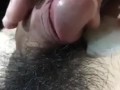 Flicking my frenulum until I cum