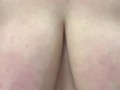 BBW Strips Teases before showing off large breast