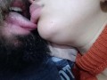 she kiss doing a nice handjob on my dick, she loves massaging the dick while kissing🍌😋🫦🤤💦🍌😚😘