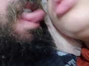 she kiss doing a nice handjob on my dick, she loves massaging the dick while kissing🍌😋🫦🤤💦🍌😚😘