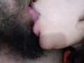 sexy kiss between naughty couple, they lick each other with lots of kisses,fetish 🫦🤤💦😚😋😚😘🤤💦