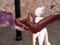 Futa Is Gagged And Fucked By A Furry