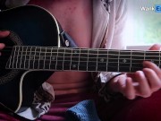 Guitar got boring, Let's play with your Pussy instead - Porn for Women