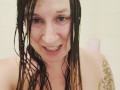 Christian Songs in the Salt Bath: Topless Shoshanna Blanca Sings "I Thank God"