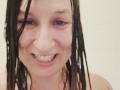 Christian Songs in the Salt Bath: Topless Shoshanna Blanca Sings "I Thank God"