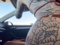 CAUGHT FUCKING TINY TATTOOED GOTH GIRL IN CAR - zane walker, awlivv