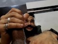 Latino Solo Toy Session – POV from Below with Masturbator