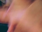 Masturbation of Big Fat Cock. Hard Male