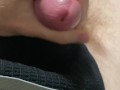 Jerking my dick until I squirt cum all over my jock strap,