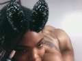 Sexy, Tatted Big Ass Black Girl Twerking