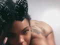Sexy, Tatted Big Ass Black Girl Twerking