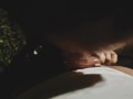 Nighttime Sucking Cock in Nature