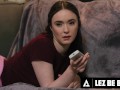 LEZ BE BAD - Angry MILF Nanny Ryan Keely Has Had ENOUGH Of The Mean Petite Hazel Moore! ROUGH ANAL