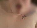Curly hair GIRL FROM TINDER is very shy because I filmed how I fucked her fat pussy