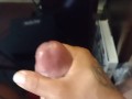 Daddy masturbating and cums on himself
