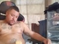 Handsome Thug Lonely and Masturbating and Fucking Pocket Pussy Until He Cums