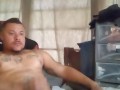 Handsome Thug Lonely and Masturbating and Fucking Pocket Pussy Until He Cums