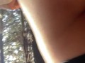 Up Close Forest POV: Watch My Ass And Pussy Bounce As I Walk Just For You