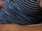 Quick cum watching porn before work