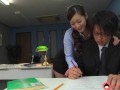 Japanese teacher Maria Ono had oral sex in class,uncensored.