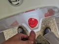 Uncut Pissing in a Public Urinal at a Gas Station