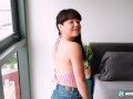 Mochi Mona teases and cums