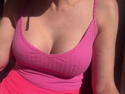 Italian Big Tits Artemisia Love Hot Solo Smoking Session and boobs bouncing OF@ArtemisiaLove101