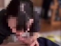 彼氏の家族にバレないようにこっそりえちえちSEX....♡  Hentai/japanese/asian/SEX/カップル/個人撮影/素人/清楚/フェラ/手コキ