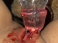 UR MOM'S RASPBERRY HOME JAM&MY TEEN PINK PUSSY&GLASS DILDO-AMATEUR-ARABIAN SNOWWHITE-LOS ANGELES G