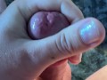 Unlocking caged 6-inch for sounding and denied orgasm