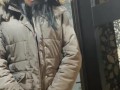 MilfyCalla- A Lot Of Cum On Brown Fur Hooded Puffer Jacket