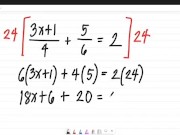 Rational Equation Part 1