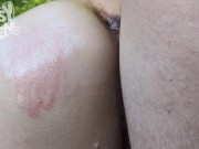 Daddy pisses on my cervix so I queef on his cock