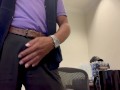 She Wrote Me Up…So My Big White Cock Blasted Her Desk and Coffee Cup with Cum – POV Cumshot